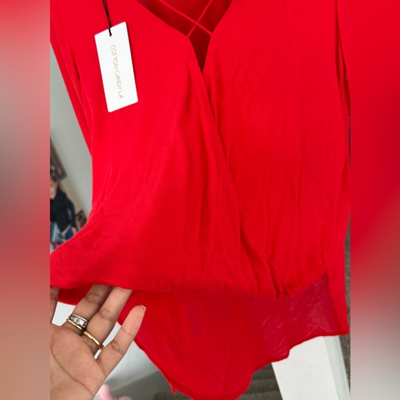 Cotton candy LA RunWay Seven Red top - Picture 7 of 11